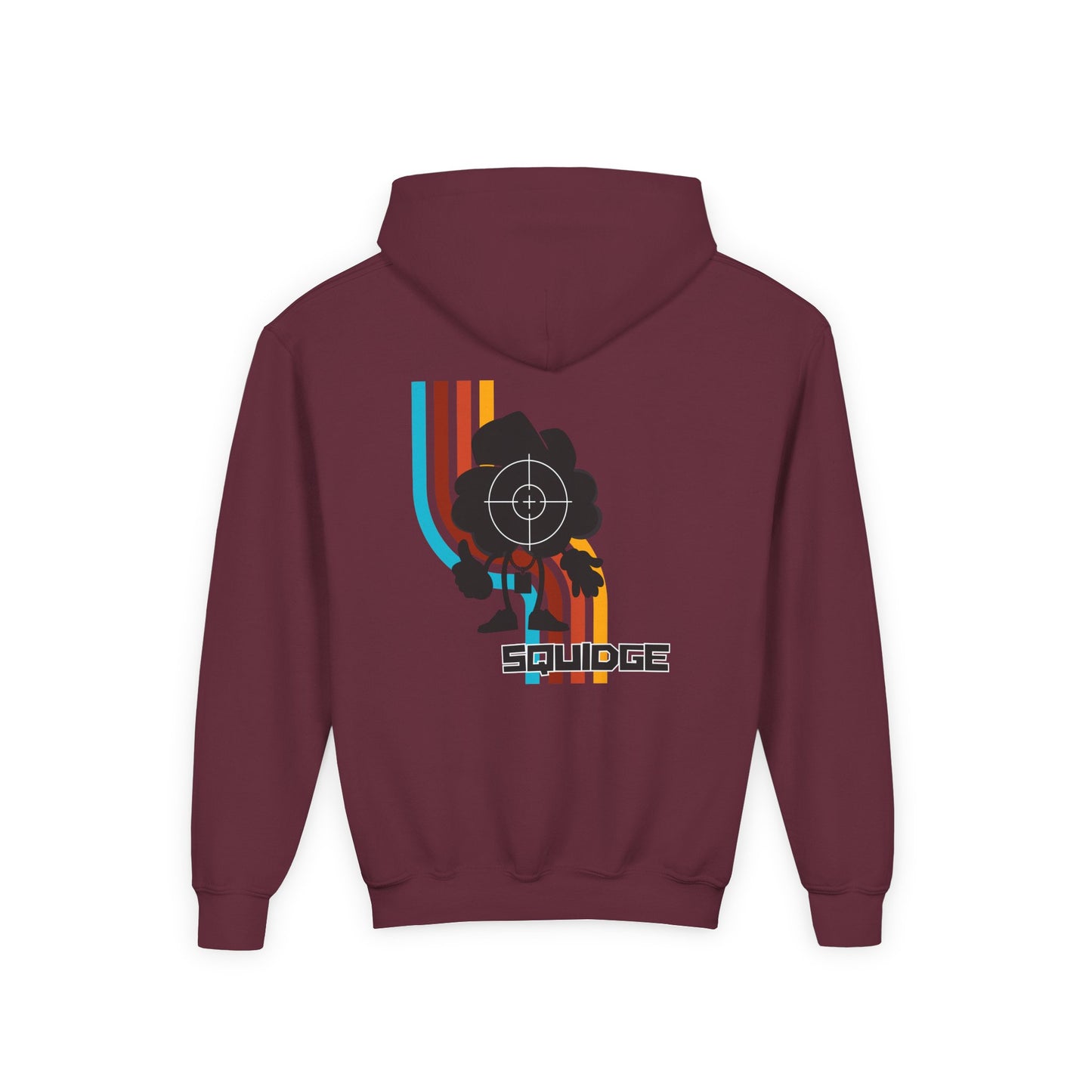 🌈 Limited Edition - RAINBOW WAVE SQUIDGE HOODIE - Cotton Blend