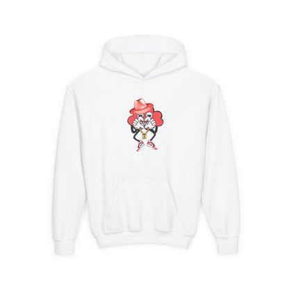 HEART HANDS SQUIDGE HOODIE - Cotton Blend