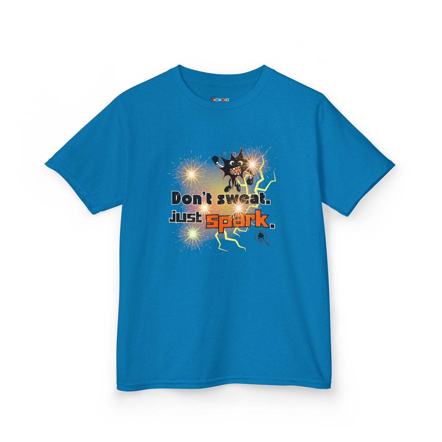 DON'T SWEAT JUST SPARK Kid's Tee - Cotton
