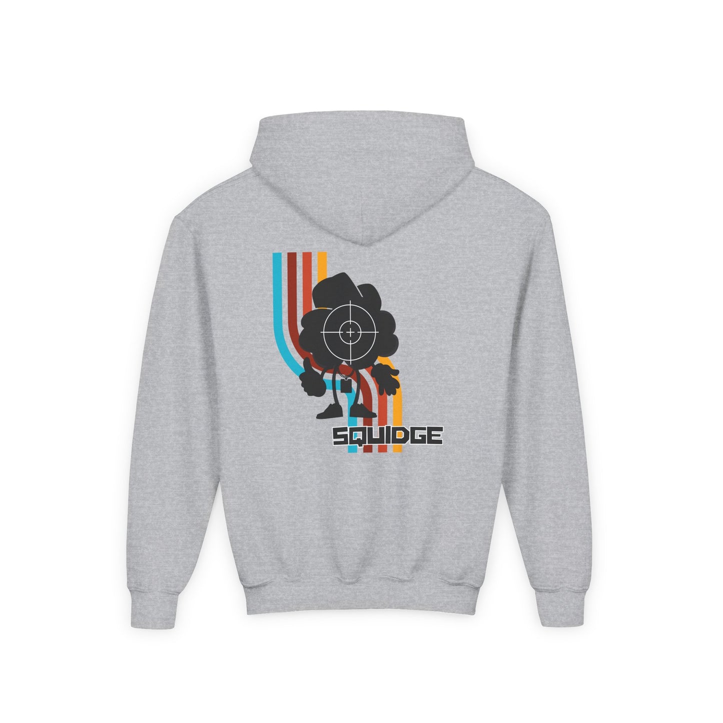 🌈 Limited Edition - RAINBOW WAVE SQUIDGE HOODIE - Cotton Blend