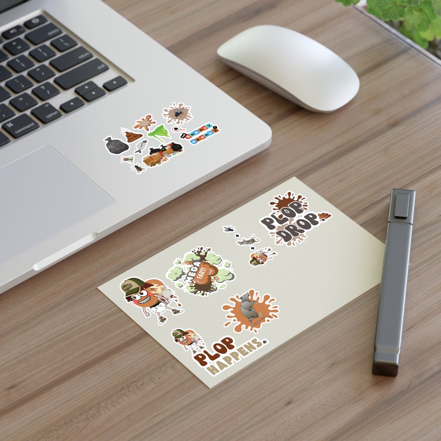 Ultimate PLOP DROP STICKER SHEET