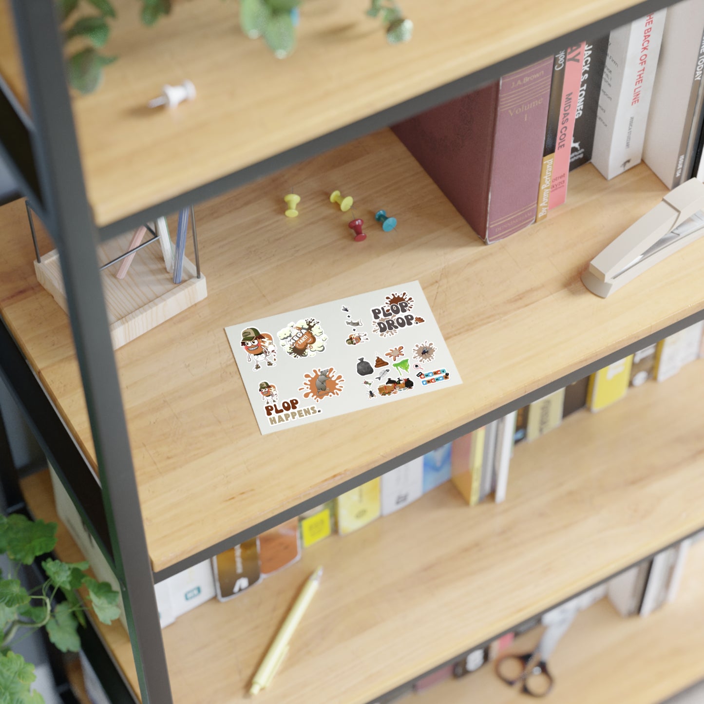 Ultimate PLOP DROP STICKER SHEET