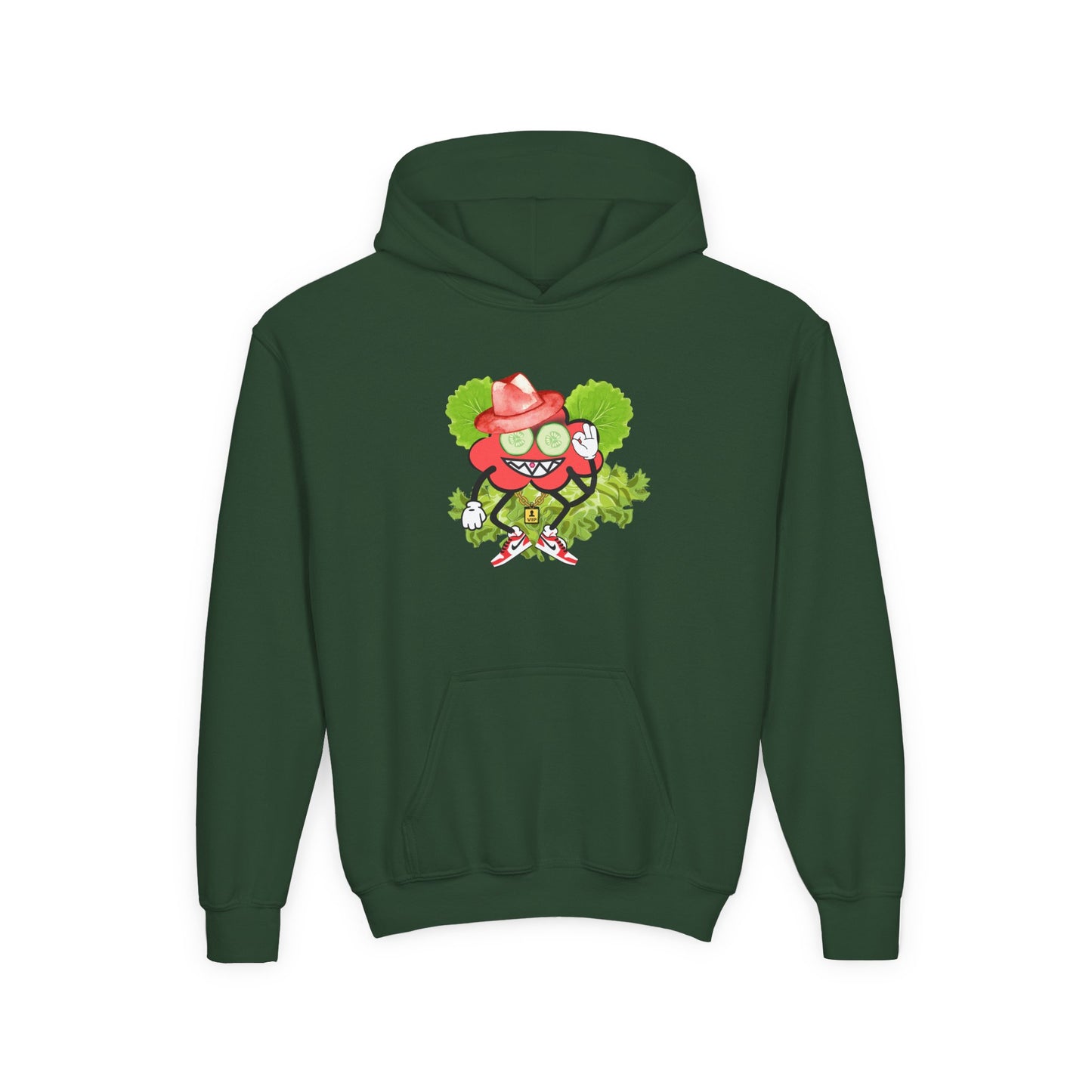 🥬  Limited Edition - SALAD SPA SQUIDGE HOODIE - Cotton Blend