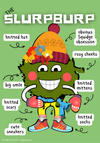 Freaky Printable - SLURPBURP Breakdown Mini-Poster (A4)